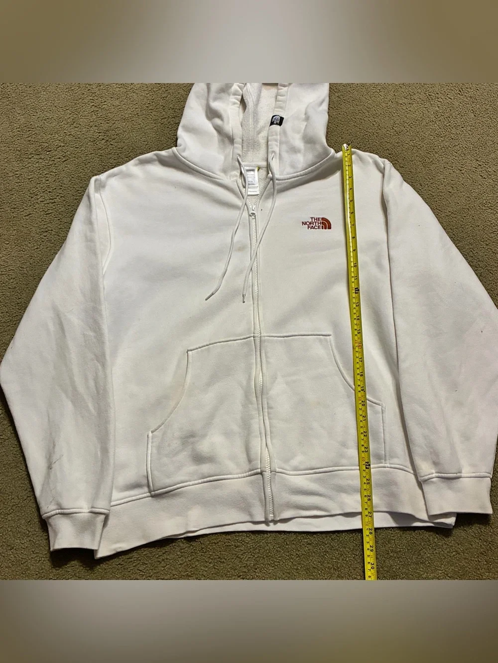 The North Face white full